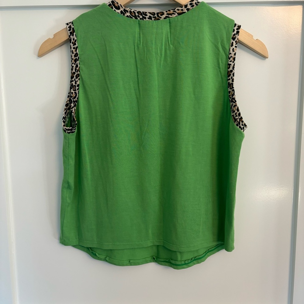 omighty I'm Ok I'm Alive Baby Tank - Green Size L - Picture 8 of 8